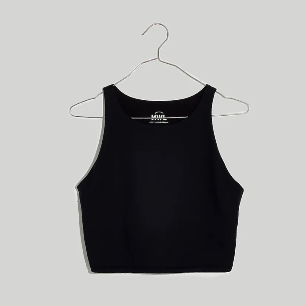 Madewell MWL Form Racerback Crop Top